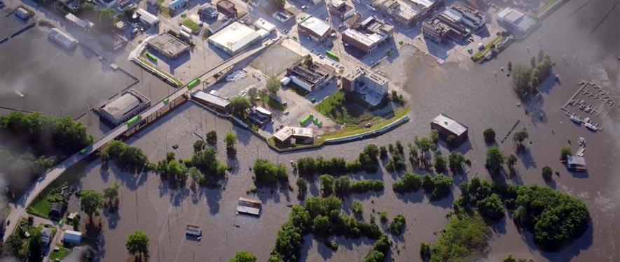 El Centro, CA commercial storm cleanup